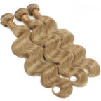 Honey Blonde Body Wave 100% Human Hair Bundle Deals - Private Label