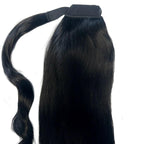 Jet Black 100% Human Hair Ponytail Extension - Private Label