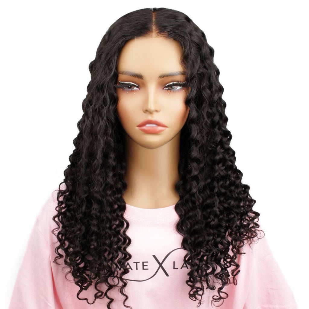 Italian Curl 2x6 HD Lace Closure 100% Human Hair Glueless Wig - Private Label