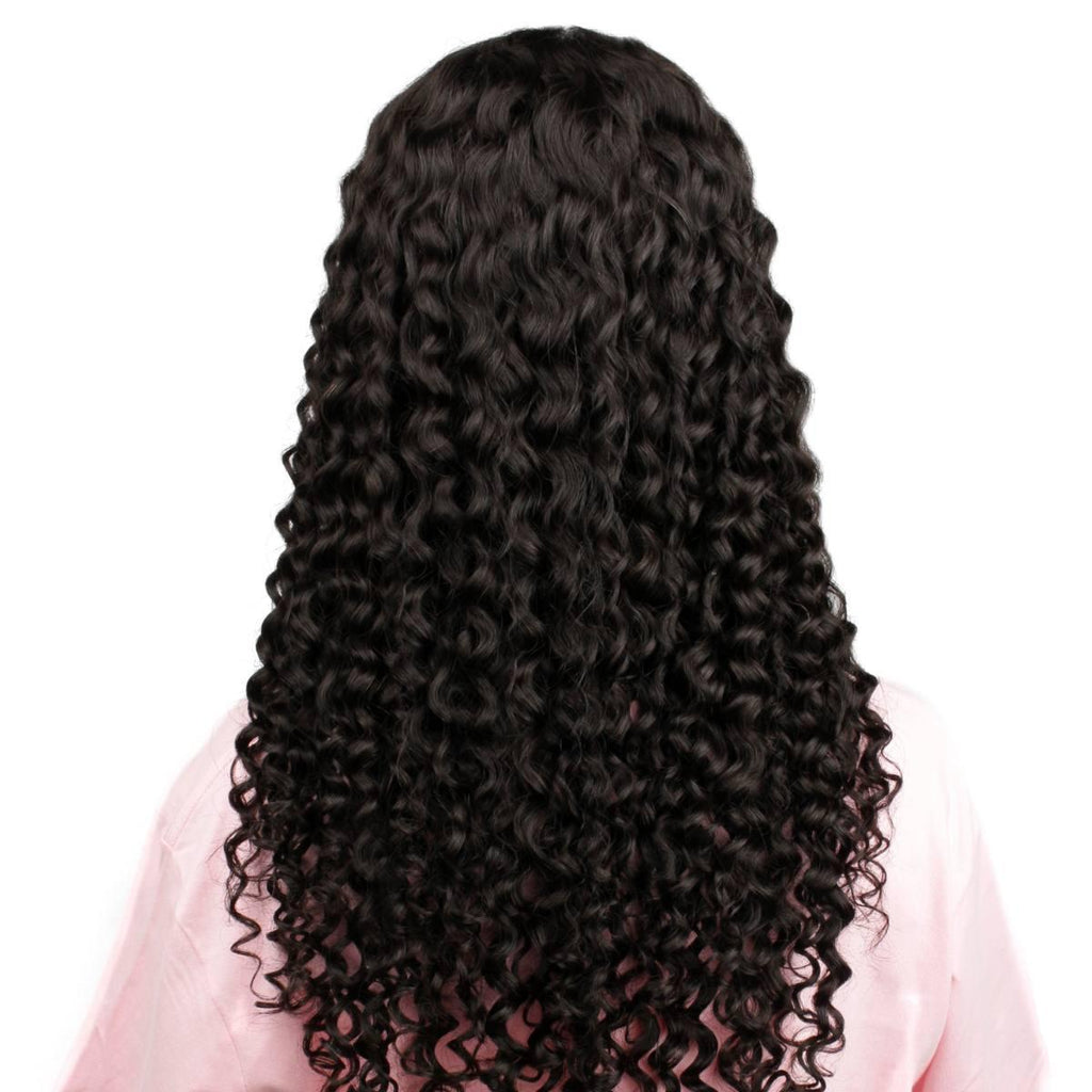 Italian Curl 2x6 HD Lace Closure 100% Human Hair Glueless Wig - Private Label