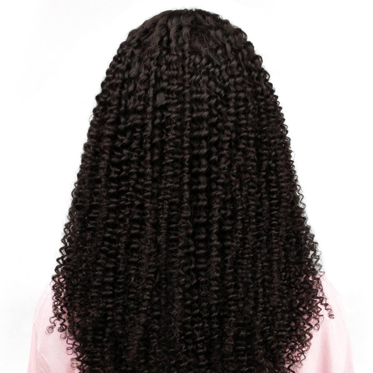 Jerry Curl 2x6 HD Lace Closure 100% Human Hair Glueless Wig - Private Label