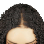 Jerry Curl 2x6 HD Lace Closure 100% Human Hair Glueless Wig - Private Label