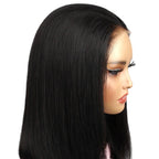 Jet Black 5x5 HD Lace Closure 100% Human Hair Bob Wig - Private Label