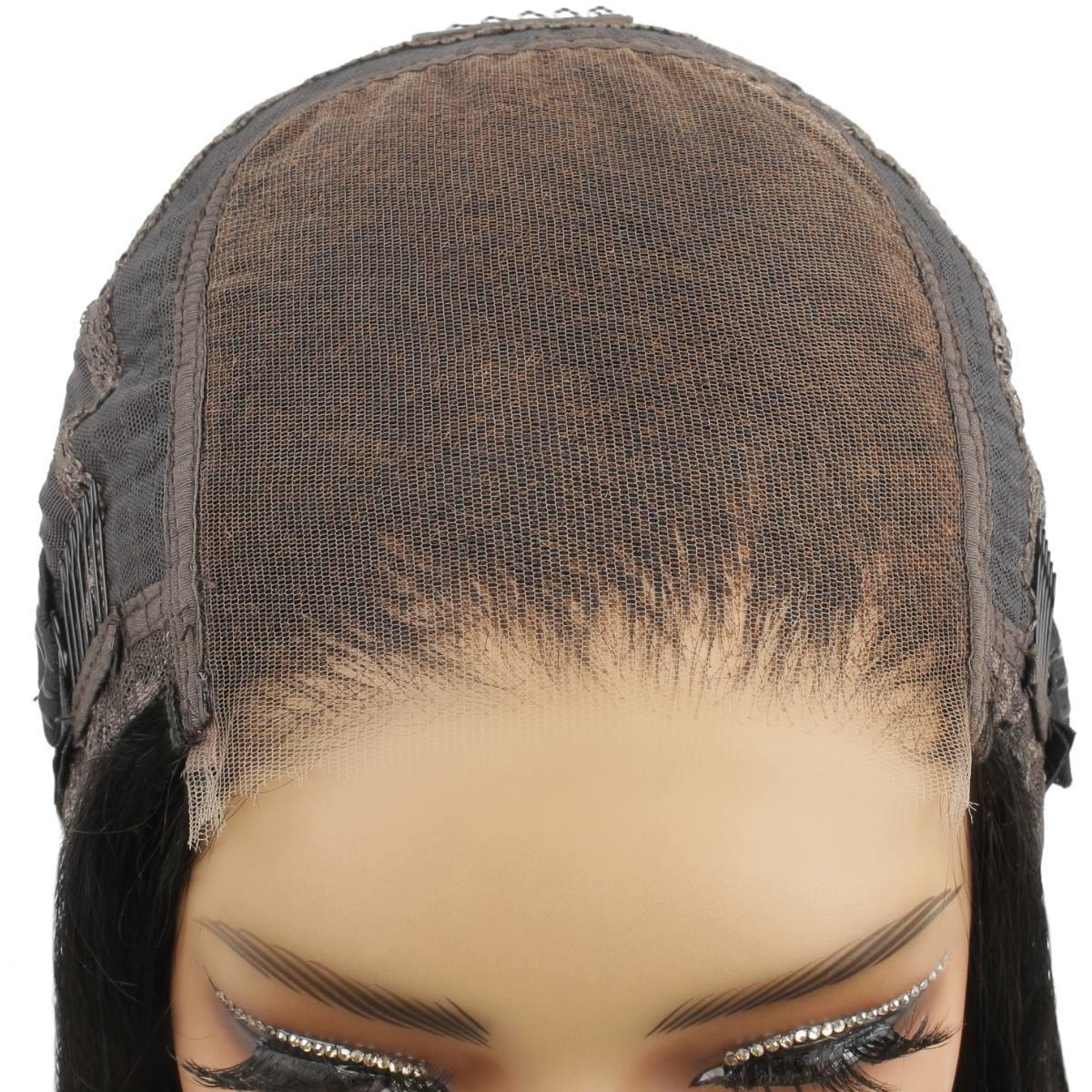 Jet Black 5x5 HD Lace Closure 100% Human Hair Bob Wig - Private Label