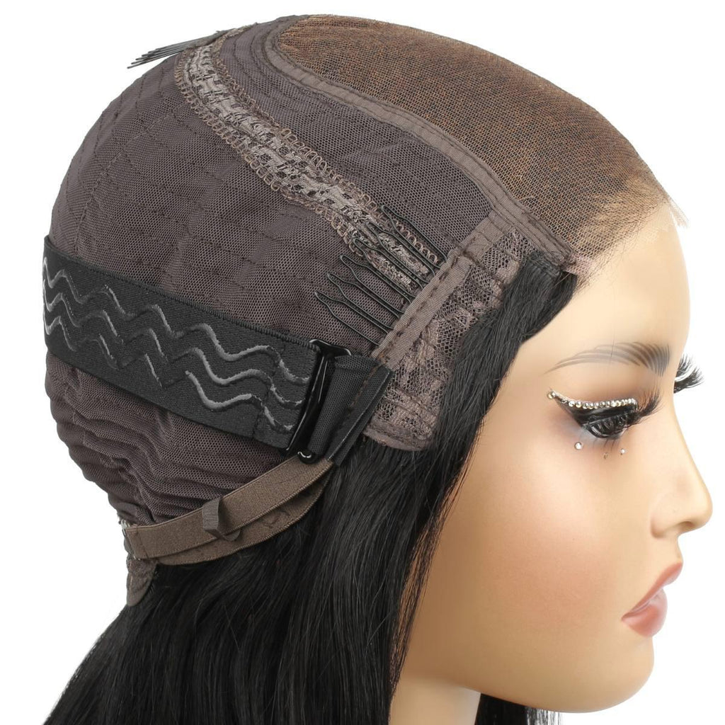 Jet Black 5x5 HD Lace Closure 100% Human Hair Bob Wig - Private Label