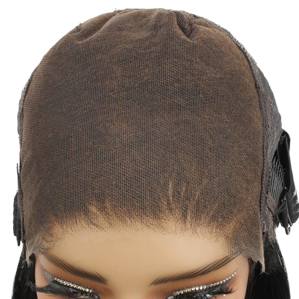 Jet Black 7x7 HD Closure 100% Human Hair Bob Wig - Private Label