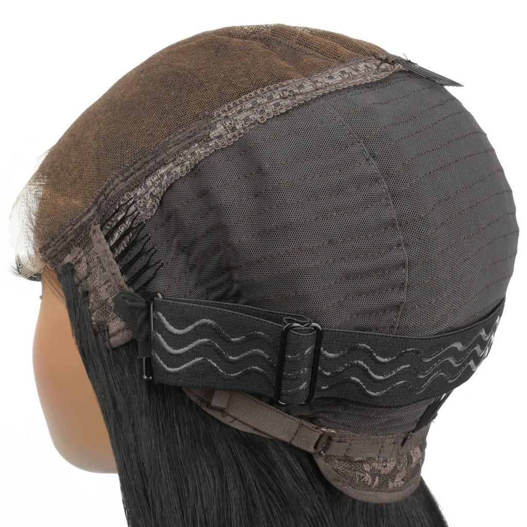 Jet Black 7x7 HD Closure 100% Human Hair Bob Wig - Private Label