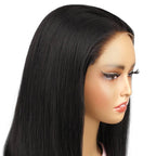 Jet Black 7x7 HD Closure 100% Human Hair Bob Wig - Private Label