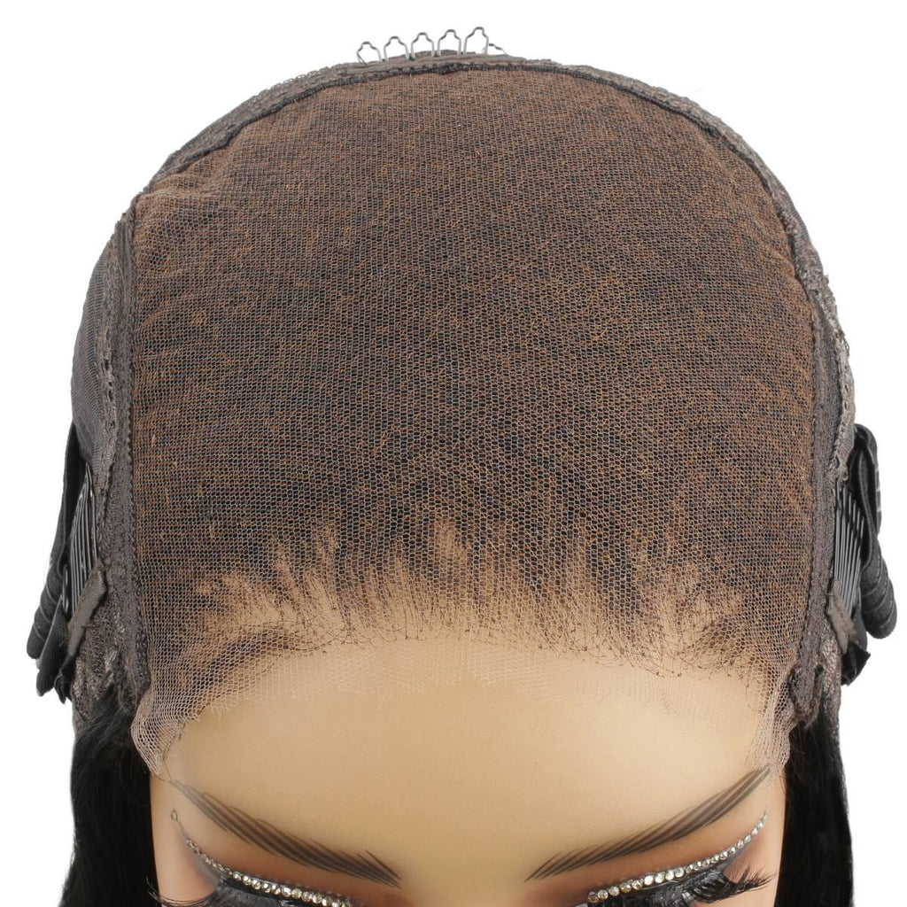 Jet Black 6x6 HD Lace Closure 100% Human Hair Bob Wig - Private Label