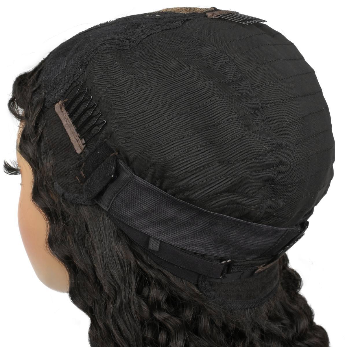 kinky curly 2x6 hd wig lace cap