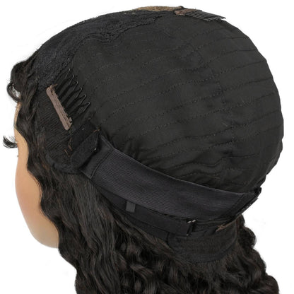 kinky curly 2x6 hd wig lace cap
