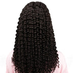 Kinky Curly 2x6 HD Lace Closure 100% Human Hair Glueless Wig - Private Label