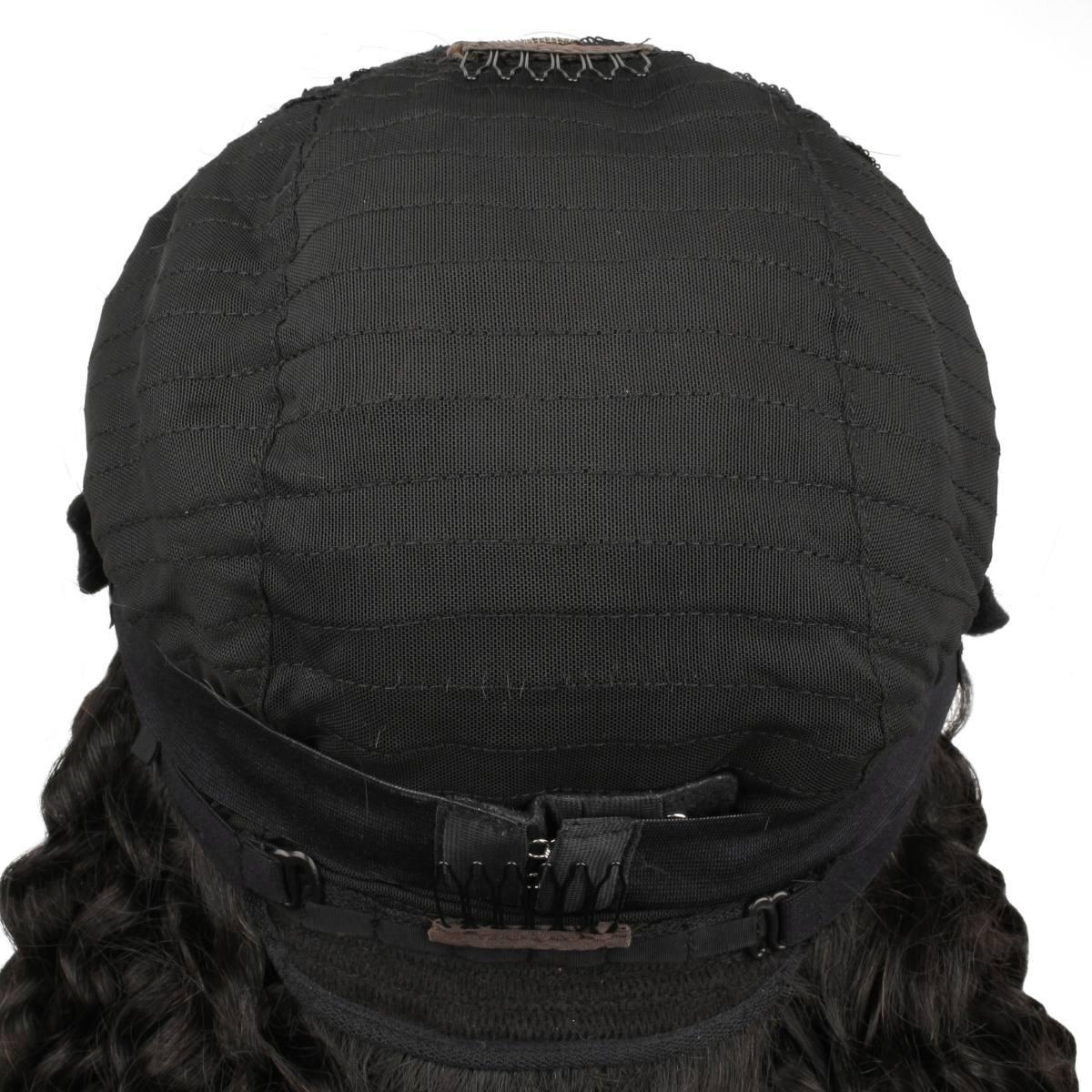 kinky curly 2x6 hd wig cap