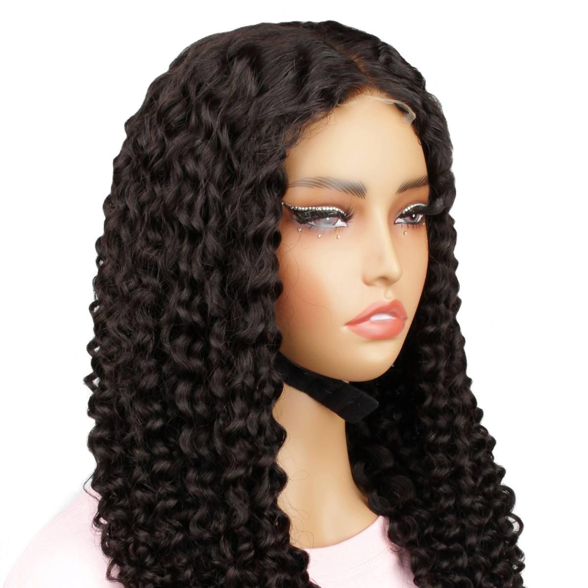kinky curly 2x6 hd wig