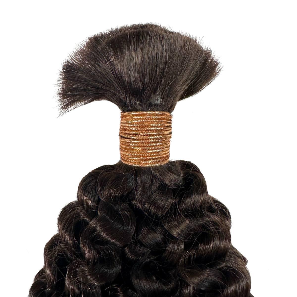 kinky curly bulk hair extensions