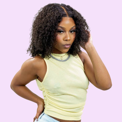 kinky curly wig