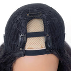 Kinky Straight V Part 100% Human Hair Wig - Private Label