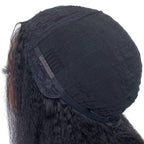 Kinky Straight V Part 100% Human Hair Wig - Private Label