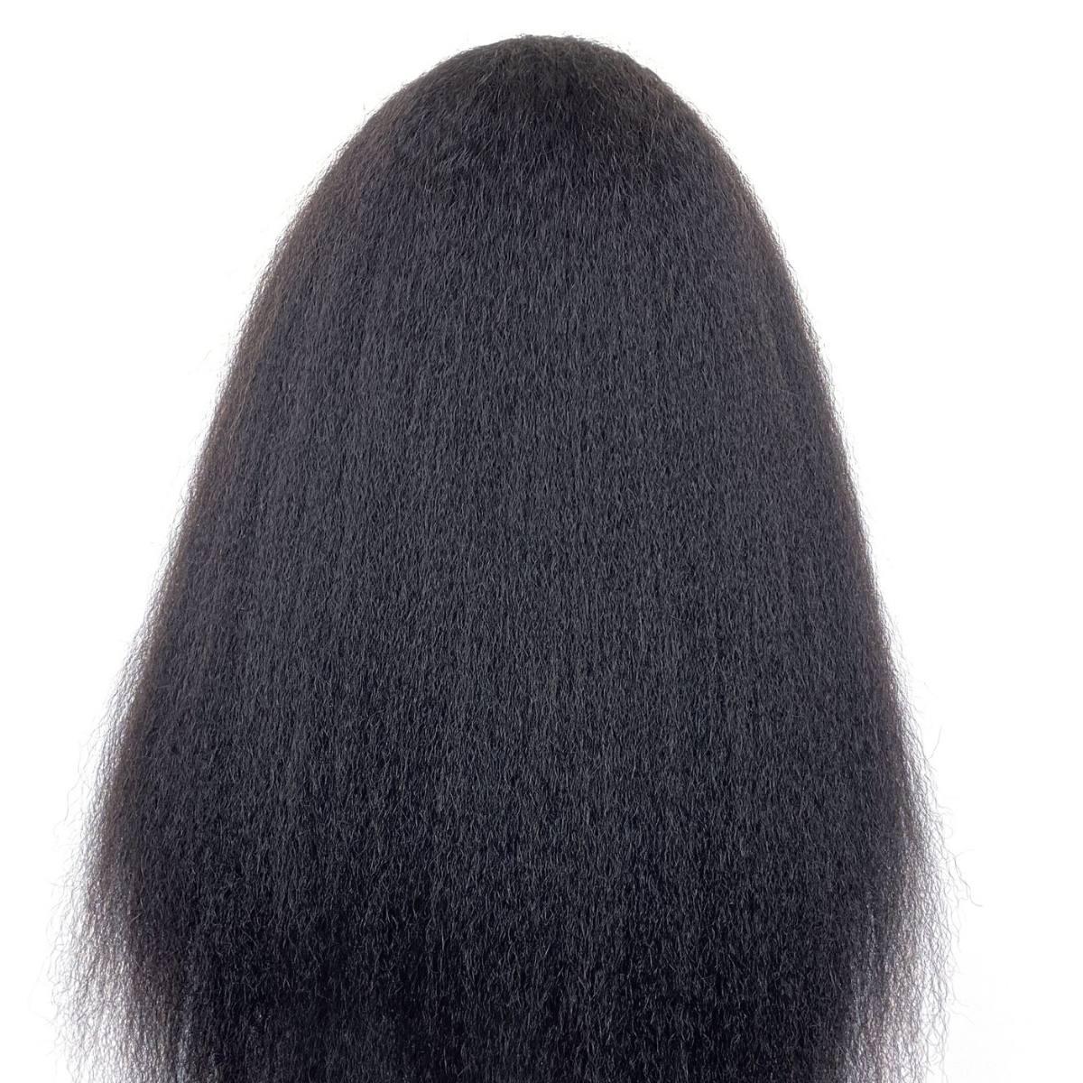 Kinky Straight V Part 100% Human Hair Wig - Private Label