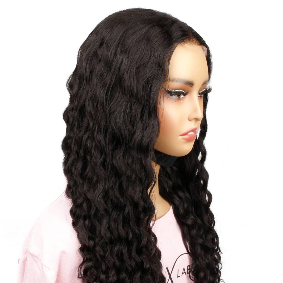 Latin Wave 2x6 HD Lace Closure 100% Human Hair Glueless Wig - Private Label