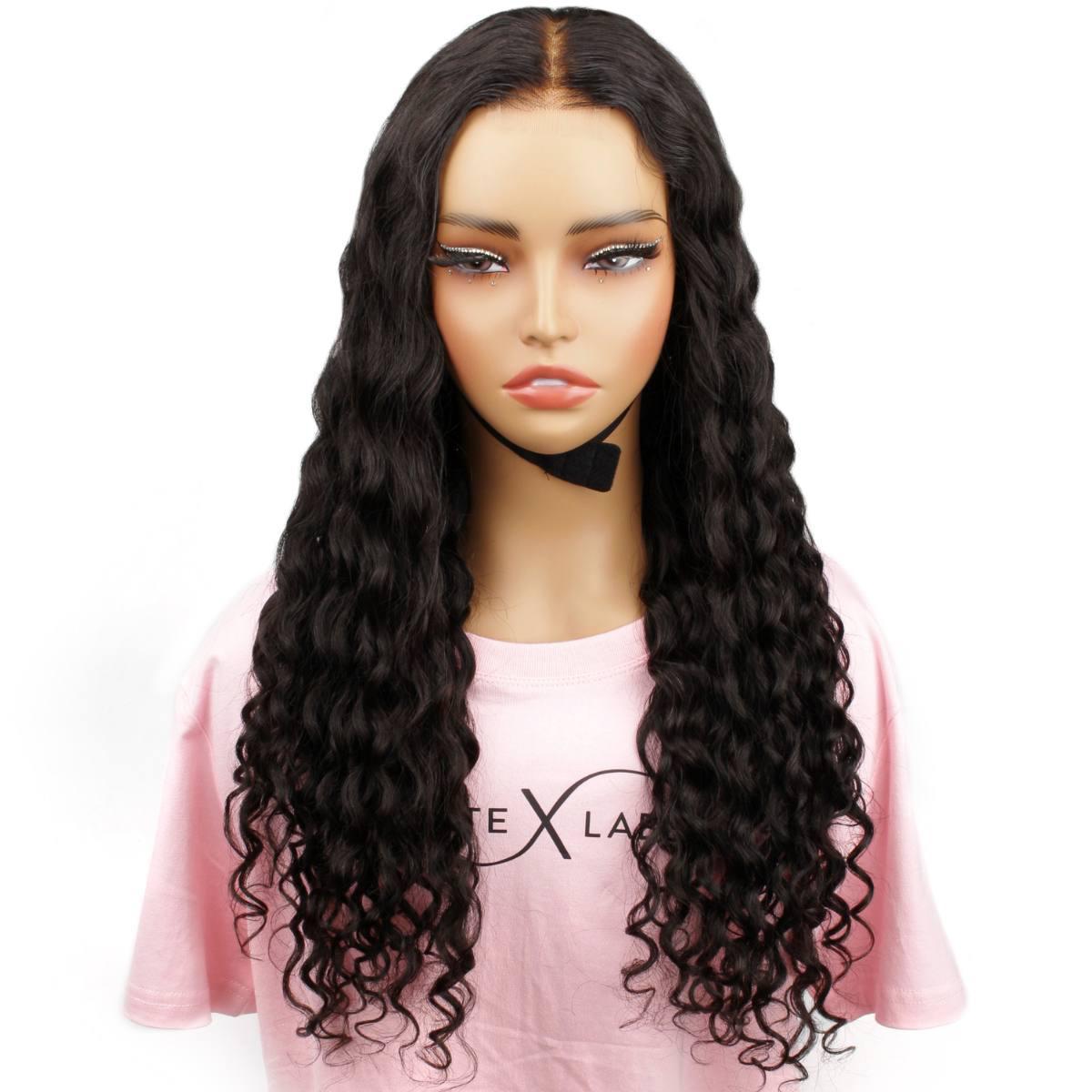Latin Wave 2x6 HD Lace Closure 100% Human Hair Glueless Wig - Private Label