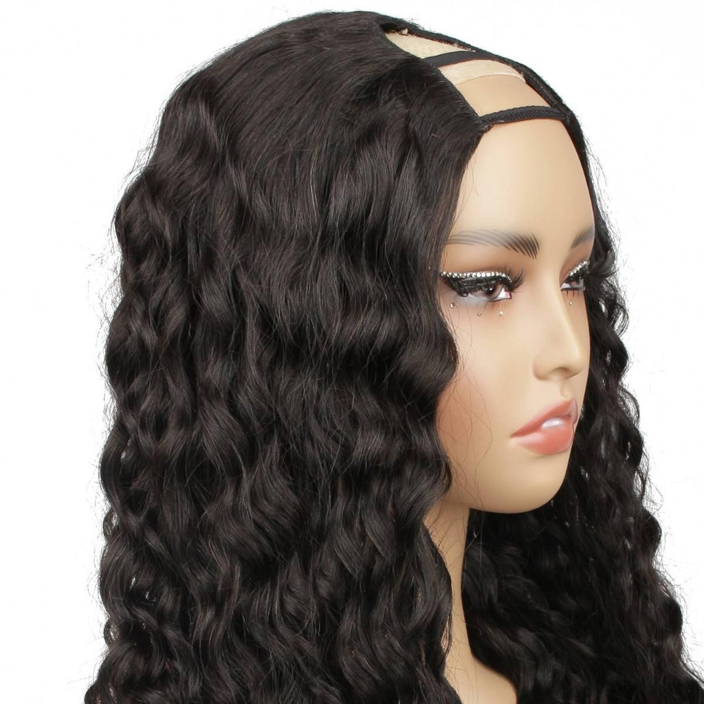 Latin Wave U Part 100% Human Hair Wig - Private Label