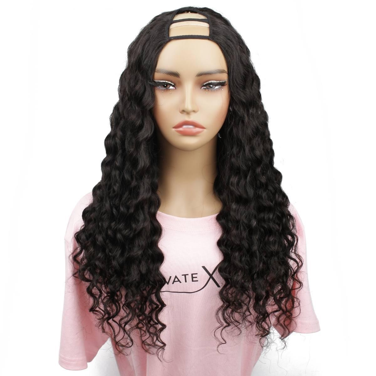Latin Wave U Part 100% Human Hair Wig - Private Label