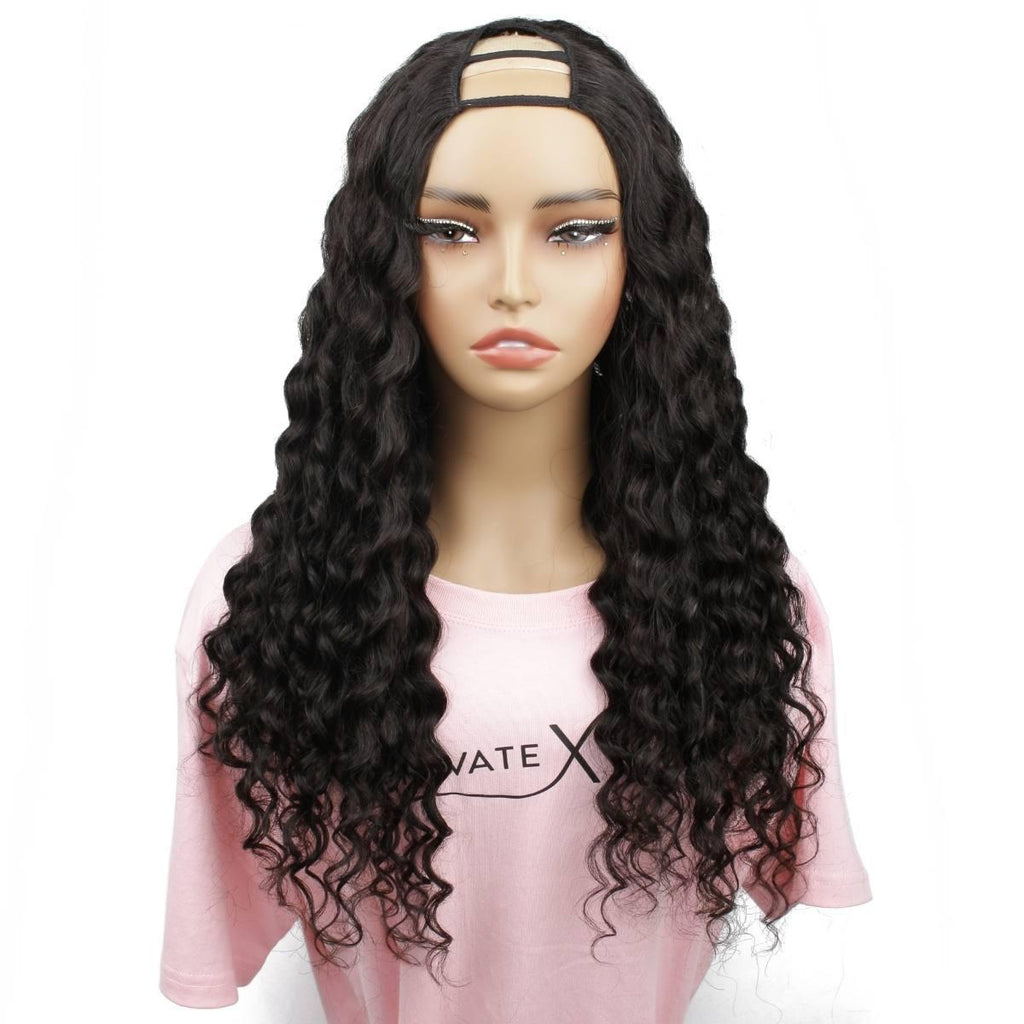 Latin Wave U Part 100% Human Hair Wig - Private Label