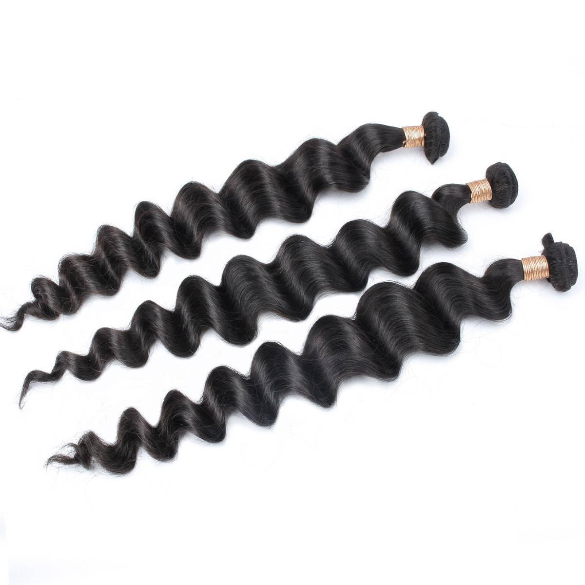 Loose Wave 100% Human Hair Bundle Deals - Private Label