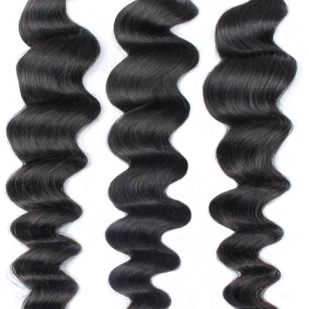 Loose Wave 100% Human Hair Bundle Deals - Private Label