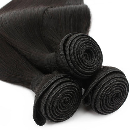malaysian straight hair bundle deal wefts