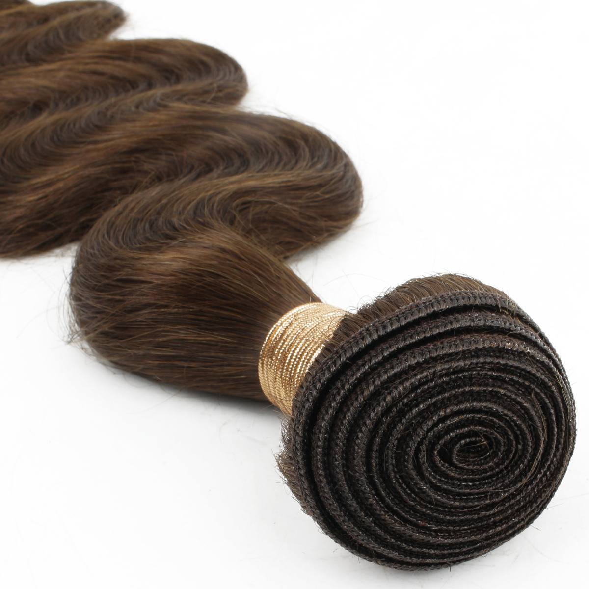Medium Brown Body Wave 100% Human Hair Bundles - Private Label