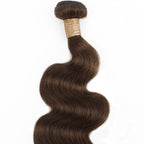 Medium Brown Body Wave 100% Human Hair Bundles - Private Label
