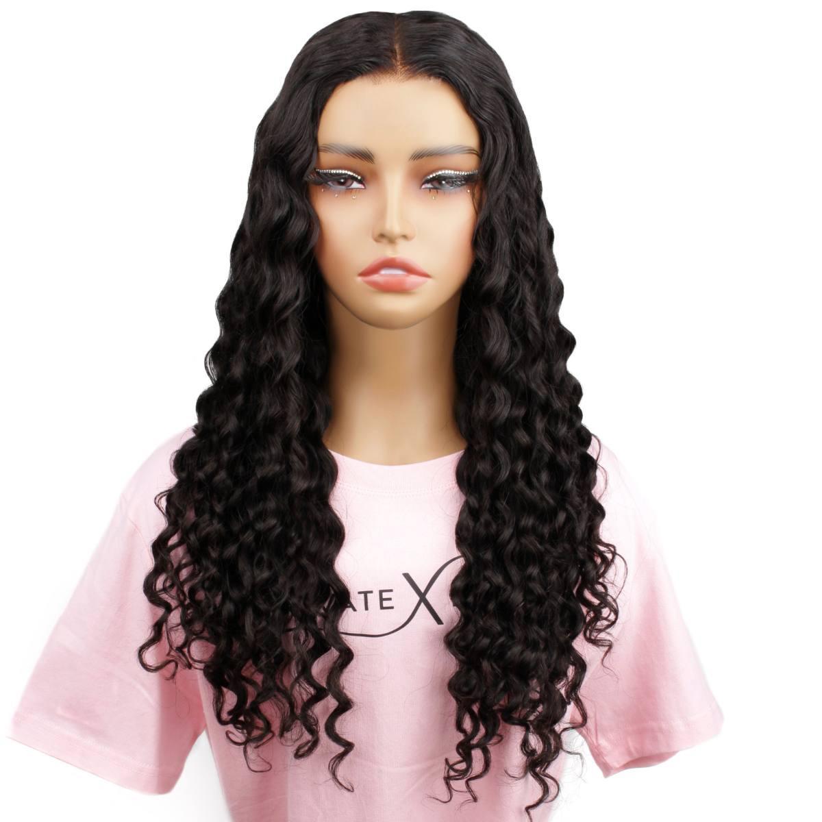 Messy Curl 2x6 HD Lace Closure 100% Human Hair Glueless Wig - Private Label