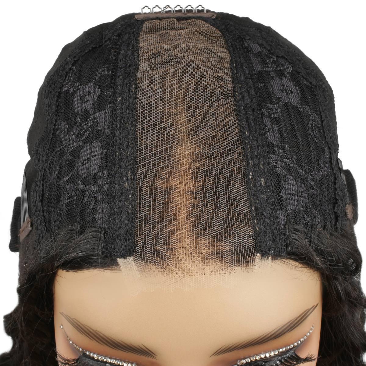 Messy Curl 2x6 HD Lace Closure 100% Human Hair Glueless Wig - Private Label