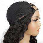 Messy Curl U Part 100% Human Hair Wig - Private Label