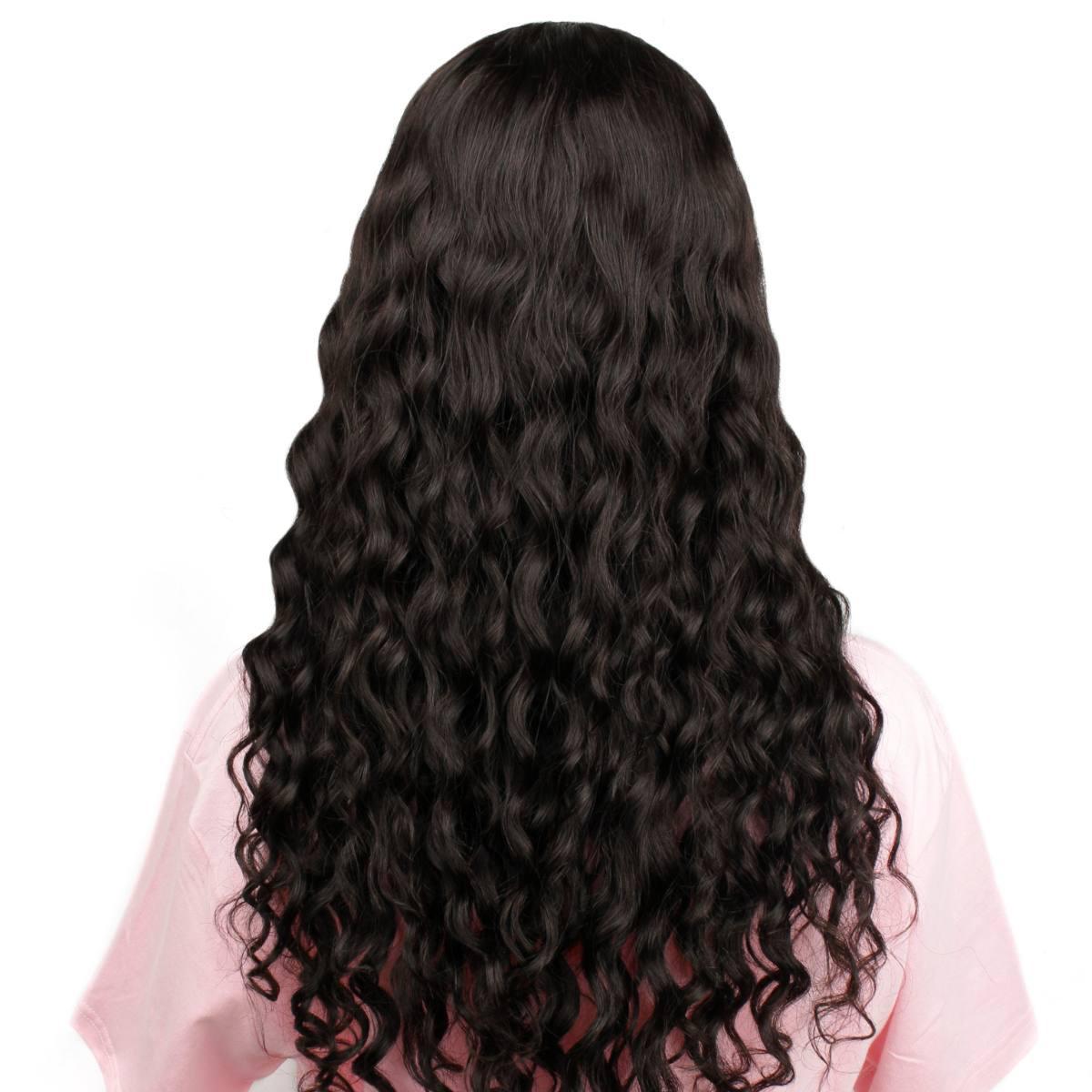 Natural Wave 2x6 HD Lace Closure 100% Human Hair Glueless Wig - Private Label