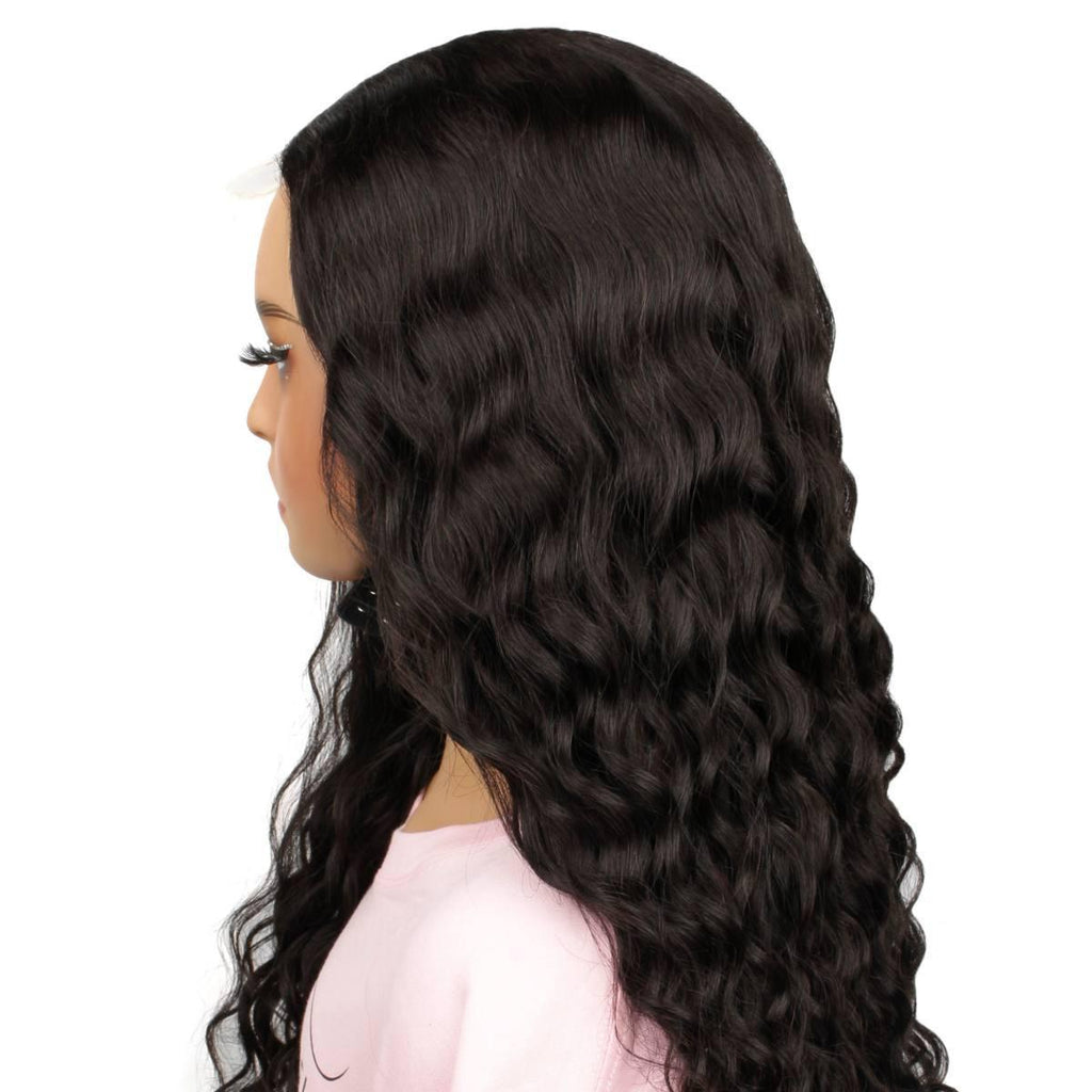 Natural Wave 2x6 HD Lace Closure 100% Human Hair Glueless Wig - Private Label