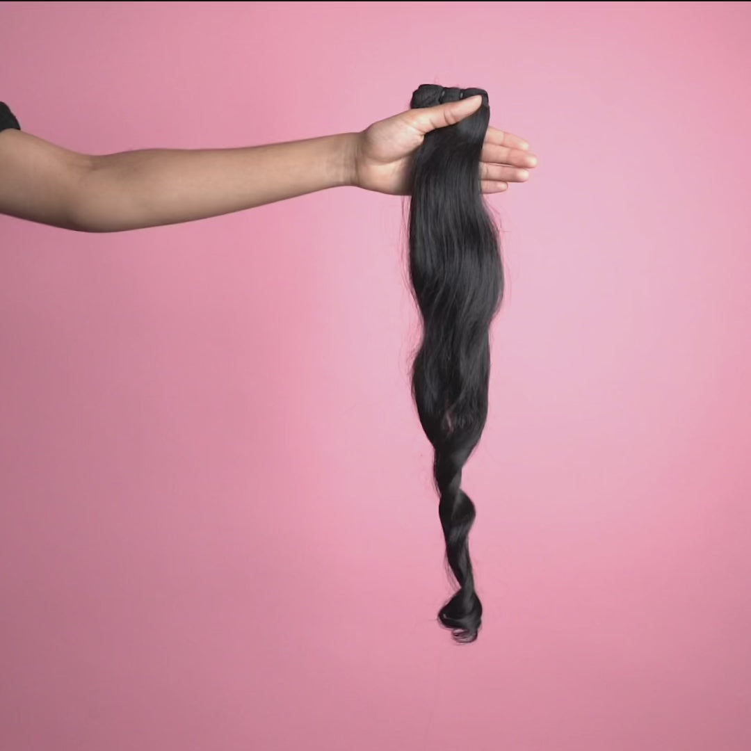 Raw Indian Wavy 100% Human Hair Bundles