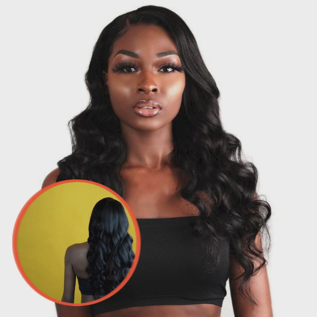 Body Wave 13x4 HD Lace Front Human Hair Wig