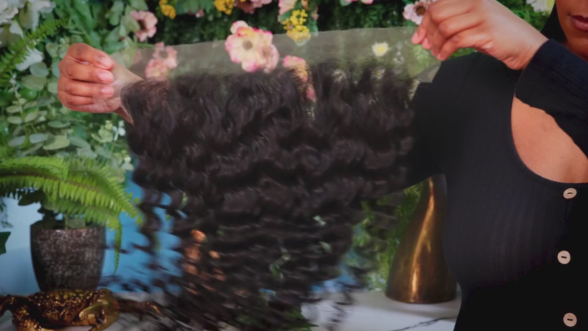 Human Hair Frontal Features