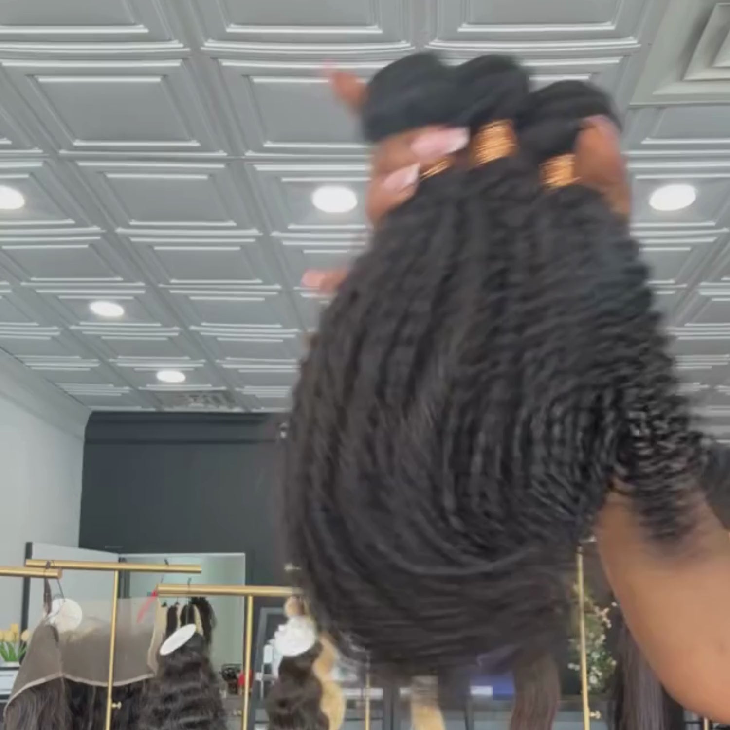 jerry curl human hair bundles