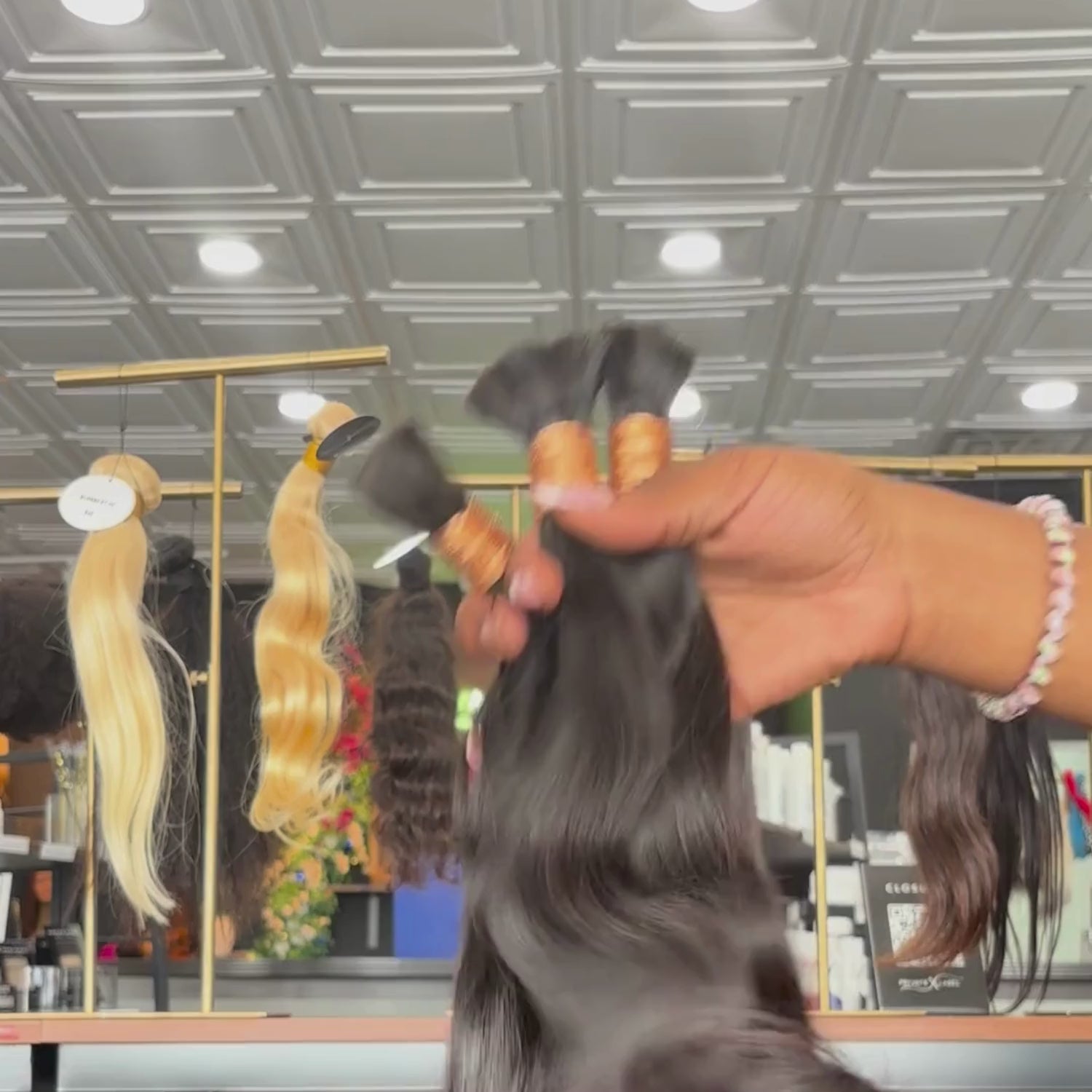 body wave bulk human hair