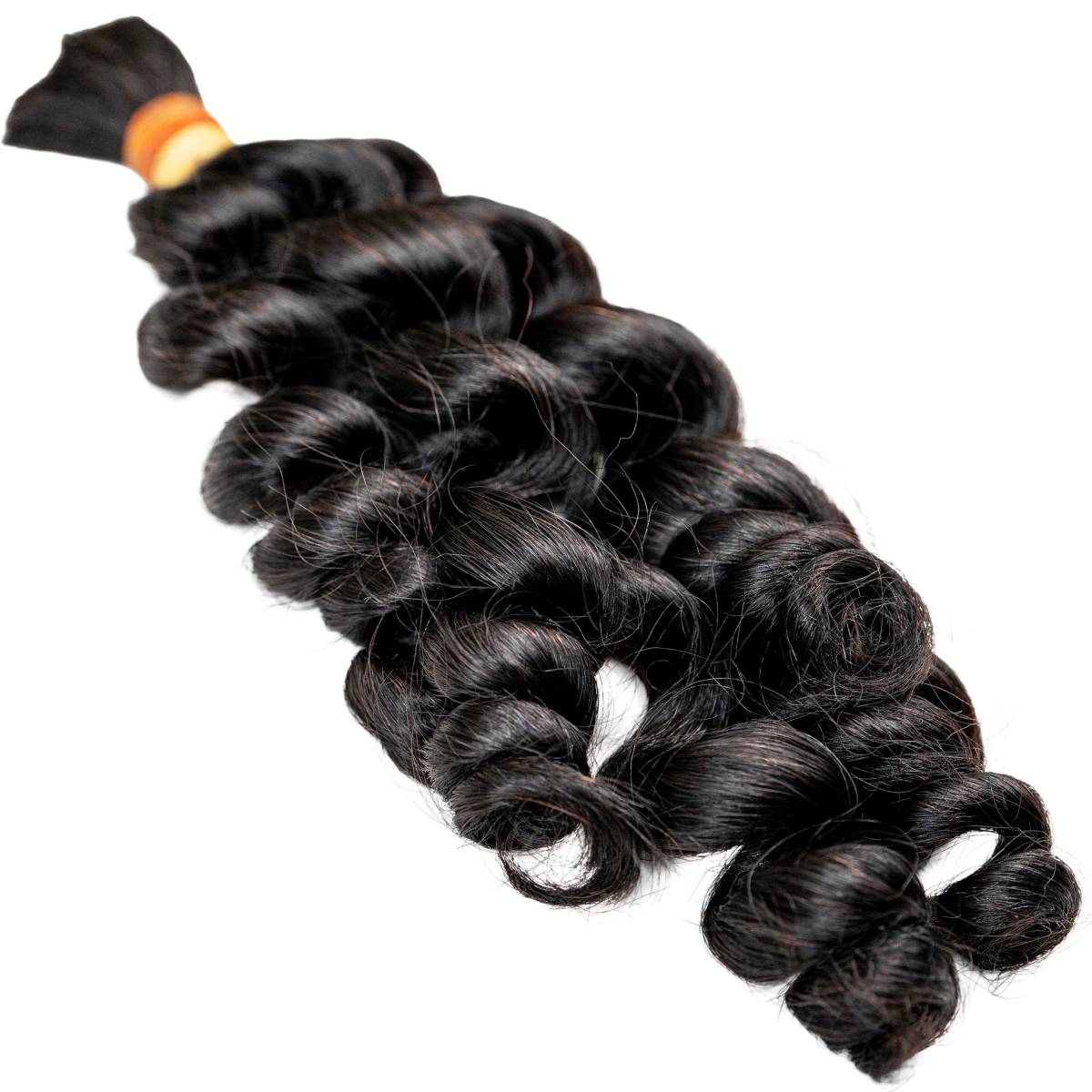 Raw Vietnamese Ripple Curly Bulk 100% Human Braiding Hair - Private Label