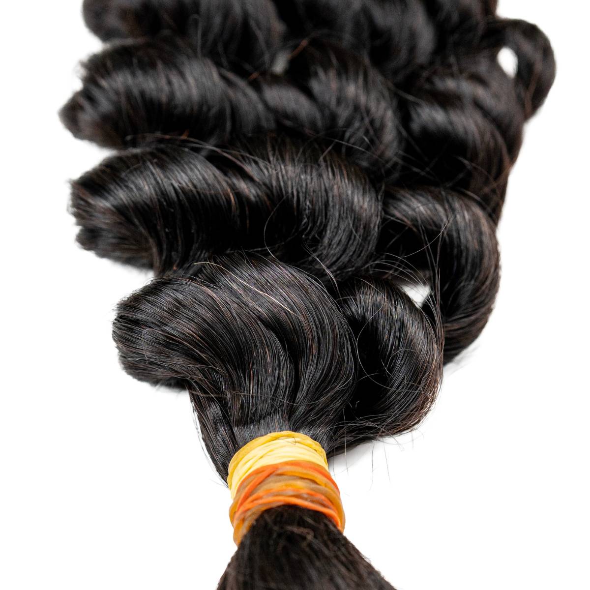 Raw Vietnamese Ripple Curly Bulk 100% Human Braiding Hair - Private Label