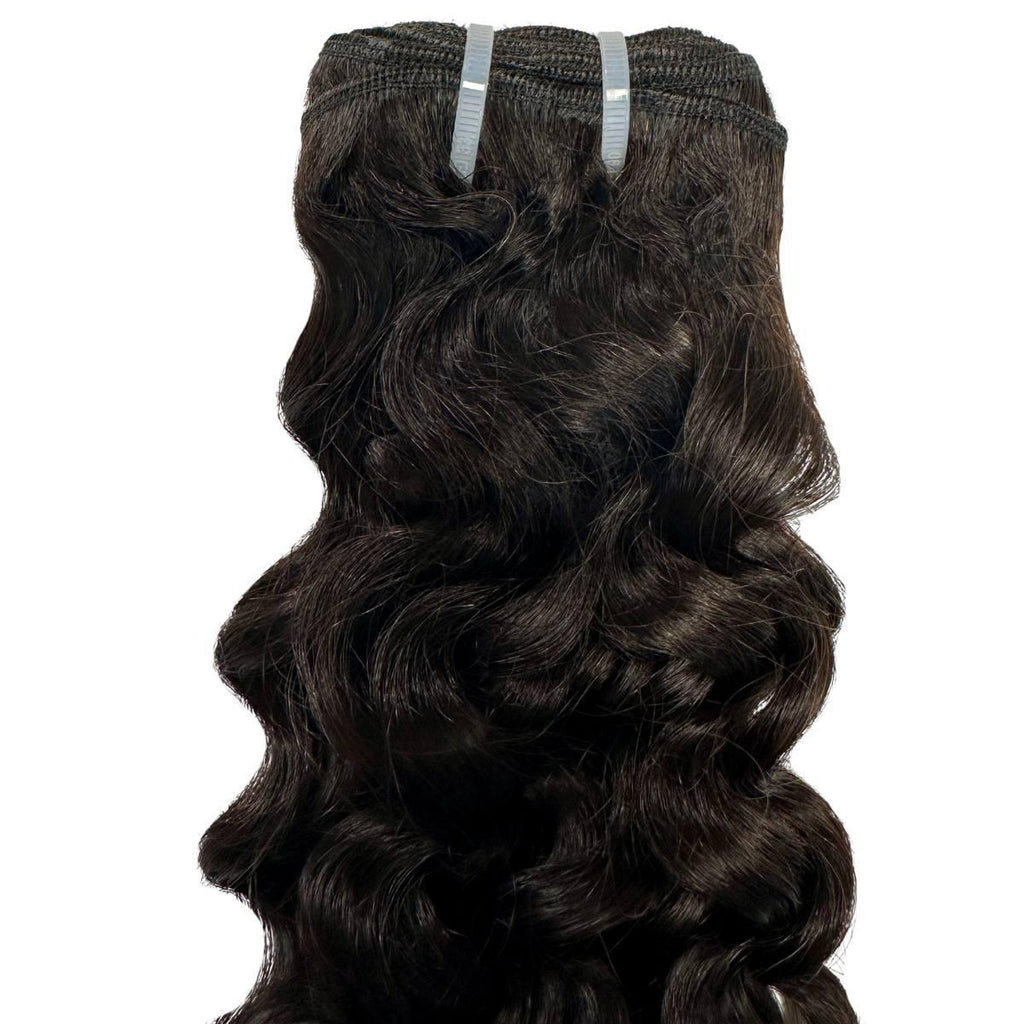 Spanish Wave 100% Human Hair Bundles - Private Label