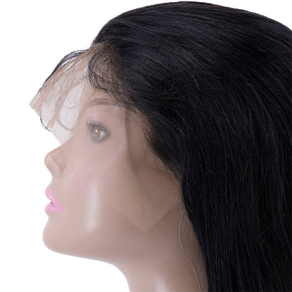 straight lace front close up side