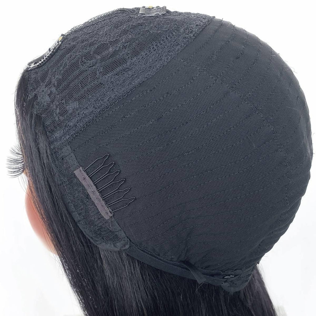 Straight V Part 100% Human Hair Wig - Private Label