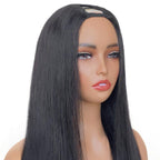 Straight V Part 100% Human Hair Wig - Private Label