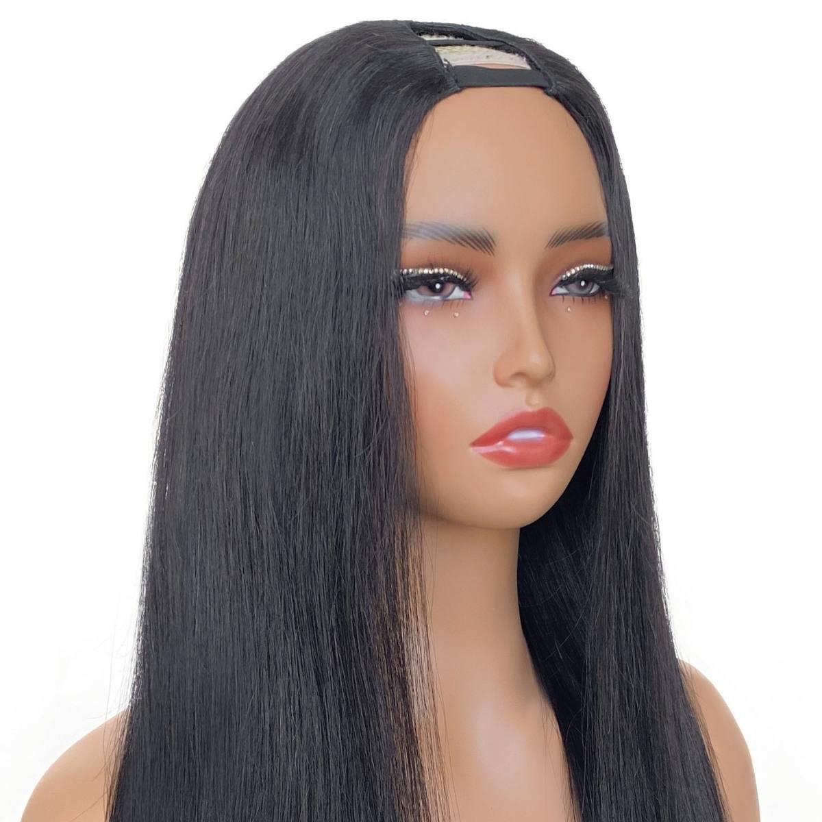 Straight V Part 100% Human Hair Wig - Private Label